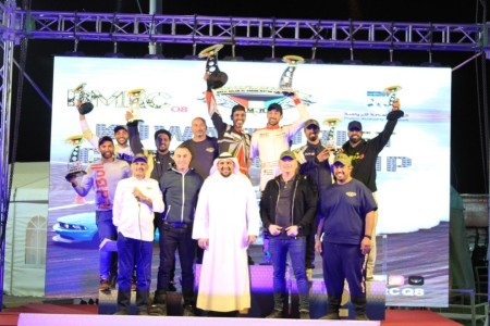 ختام الجولة الثالثة من بطولة الكويت للانجراف